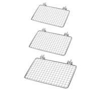Tkidplw Soporte de entrenamiento para loros de acero inoxidable, plataforma de salto y jaula de enriquecimiento para loros escaladores seguros