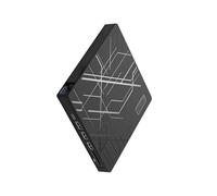 Tkidplw Unidad de disco externa con USB 3.0 tipo C de doble puerto de alta velocidad de combustión con textura cepillada para gestión de datos de computadora, escritora de CDs/dvds para laptop y