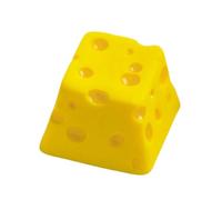 Tkidplw Universals Resins - Tecla de impresión con temática de queso para teclados aduaneros, construcción de cruces, tallo, universales, cruces, ejes, teclas