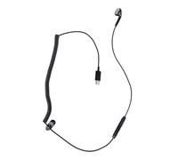 Tkidplw Wireds - Auriculares USB tipo C con resorte para llamadas al conductor y gestión de volúmenes para seguridad y entrenamiento, auriculares con cable para teléfono