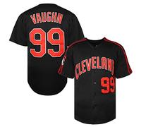 TKJPYWYH Men's Ricky Vaughn 99 Movie Baseball Jersey,90s Hip Hop Clothing Stitched Sports Fan Shirt Jersey Navy Grey White S-3XL (99 Navy,Small)