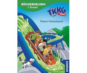 TKKG Junior, Bücherhelden 1. Klasse, Tatort Freizeitpark: Leicht lesen lernen - Kinderbuch für Erstleser ab 6 Jahren - Spannende Detektivgeschichten mit TKKG