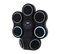 TkkMivcOC Music Boxing Machine, 5W Bluetooth Musik-Boxmaschine mit Boxhandschuhe Boxhandschuhe 9 Geschwindigkeit Modi & 11 auffälallende Modi, LED Licht Boxmaschine für Zuhause & Gym
