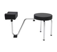 TkkMivcOC Taburete de pedicura 2 en 1, taburete ajustable para el cuidado de los pies, reposapiés para manicura y uñas, altura ajustable, para salones de belleza, spas, tiendas de cosméticos, color