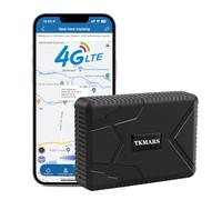 TKMARS 4G Localizador GPS para Coche,7800mAH Batería IP65 Impermeable GPS Tracker 120 Días de Tiempo en Espera App/SMS Posicionamiento Seguimiento en Tiempo Real Rastreador TK915