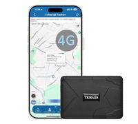 TKMARS 4G Localizador GPS para Coche, Batería 7800mAh, Magnético, Rastreador Funciona vía SMS/App/Plataforma Web sin Suscripción, GPS Tracker Apto para Coches/Camiones/Flota, 4G TK915