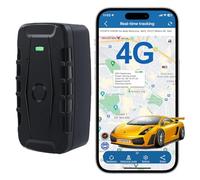 TKMARS 4G Localizador GPS para Coche,GPS Tracker 20000mAH de Larga Duración,Antirrobo Impermeable Posicionamiento en Tiempo Real Rastreador GPS para Camiones,Moto,Bicicletas, Barcos con App Gratis