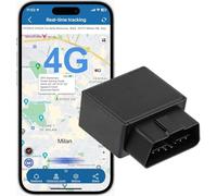 TKMARS 4G Localizador GPS para Coches,OBD Plug&Play Rastreador,TK816