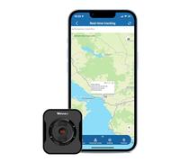 TKMARS 4G Mini Localizador GPS para Coche Sin Suscripción Mini Rastreador GPS Seguimiento en Tiempo Real con Parte Trasera Magnética y Clip Mini GPS Localizador para Vehículos,Niños,Maleta