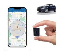 TKMARS GPS Tracker para Coche Mini - 1500mAh Batería Longa Espera, IP65 Impermeable, Antirrobo con Alarmas Múltiples y Electric - Fence, Ideal para Coches, Ancianos, Niños y Mascotas
