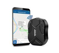 TKMARS TK905 Localizador GPS para Coche de Seguridad y Protección, Sin Suscripción, Actualización en Tiempo Real de 5s, Magnético IP65, Batería de 5000mAh 90 Días, App Gratuita