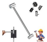 TKNIBEEN Prosperousk Door Hinge Adjustment Tool, Door Hinge Adjustment Tool Residential, Door Gap Adjustment Tools, Ergonomic Design, for on Various Door Hinges Tools (L)