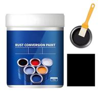 TKNIBEEN Rust Converter Paint for Metal, Rust Conversion Paints, Rust Conversion Paint for Metal, Weatherproof, Water-Based, Long-Lasting Rusts Prevention & Protection (Black)