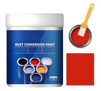 TKNIBEEN Rust Converter Paint for Metal, Rust Conversion Paints, Rust Conversion Paint for Metal, Weatherproof, Water-Based, Long-Lasting Rusts Prevention & Protection (Red)