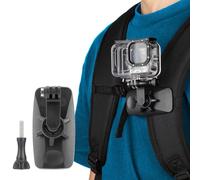 TKOOFN Magnético Mochila Correa de Hombro de Montaje para GoPro Hero 12 11 10 9 8 7 6 5 Mini MAX, dji OSMO Acción, Insta360, 360 ° Liberación Rápida Mochila de Montaje para la Cámara de Acción