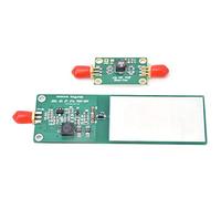 TKSE Antena Mini Whip MF/Hf/VHF, Antena de Onda Corta Activa, Verde, 10 KHz-30 MHz, 50 Ohm, 12 V, SMA Hembra, 1 Mini Módulo Batidor, 1 Módulo MF/Hf/VHF