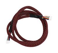 TKSE Arnés de Alambre Cable de Extremo Caliente para el Mazo de Cableado Principal de Chiron Reemplazo del Mazo de Cables Hotend de Manga de Nylon para Anycubic Chiron