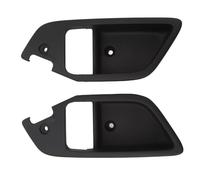 TKSE Carcasa de manija de puerta Interior, cubierta de manija de puerta Interior protectora resistente y elegante, bisel para Tiburon Coupe 2003 2008 ABS, 1 par