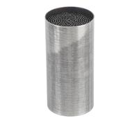 TKSE Catalizador De Tubo De Escape De Motocicleta, Catalizador De Silenciador De Escape Medio Delantero De Acero Inoxidable Universal Para Moto(48 * 100mm)