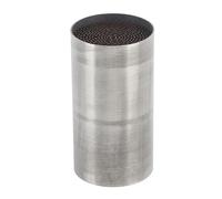 TKSE Catalizador De Tubo De Escape De Motocicleta, Catalizador De Silenciador De Escape Medio Delantero De Acero Inoxidable Universal Para Moto(53 * 100mm)