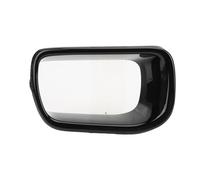 TKSE Cubierta de freno de conducto de aire del parachoques delantero, moldura de canal de aire de freno negro brillante para S F55 F56 F57 2014 a 2021 ABS de (Derecha 51117337810)