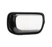 TKSE Cubierta de freno de conducto de aire del parachoques delantero, moldura de canal de aire de freno negro brillante para S F55 F56 F57 2014 a 2021 ABS de (Izquierda 51117337809)
