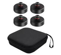 TKSE Elevadores de Carro de Gato Adaptador, 4 Peças Almofadas de Borracha Elevação, Jack Pad Adaptador com Caixa de Armazenamento para Tesla Model 3 Model Y Model X Model S