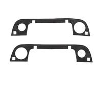 TKSE Junta de Sello de Manija de la Puerta Exterior, 2 Pcs Cubierta de Manija de la Puerta Exterior Junta Delantera Delantero Plástico Derecho 51218122441 Reemplazo de E32 E34 E36