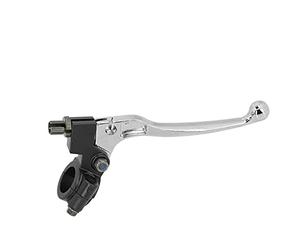 TKSE Maneta de embrague universal izquierda, de aleación de aluminio mecanizada por CNC, duradera, con un rendimiento de frenado suave para Pit Bike, Dirt Bike, ATV, Motocross y