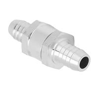 TKSE No Return One -way Válvula de Retención Aleación de Aluminio Universal para Gasolina de Gasolina Agua (12 mm)
