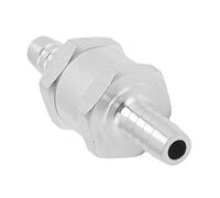 TKSE No Return One -way Válvula de Retención Aleación de Aluminio Universal para Gasolina de Gasolina Agua (8 mm)