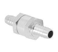 TKSE No Return One -way Válvula de Retención Aleación de Aluminio Universal para Gasolina de Gasolina Agua (10 mm)