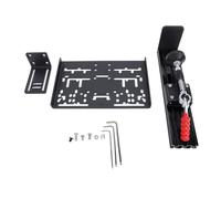 TKSE PC USB Simulator Shifter Handbrake con Montaje de Escritorio de Liberación Rápida Kit de Palanca de Abrazadera en Forma de L para G Driving Force