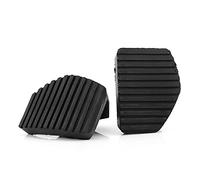 TKSE Pedal de Freno de Goma, 1 par de Cubiertas de Goma de Pedal de Freno de Embrague para Peug-geot Cit-troen 1007 207 208 301 C3 C4 C5 C6 C8