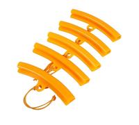 TKSE Protector de Cambiador de Llantas,Protector De Llantas Para Cambio De Ruedas,5 Protectores De Llantas Para Coche,Protector De Llantas, Herramienta Para Ahorrar Bordes De Cambio De Ruedas(Naranja)