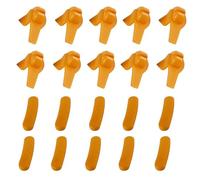TKSE Protector de Cambiador de neumáticos, 20 Piezas Protector de Borde de Inserto de Pato de Cabeza Desmontable para Montaje de Cambiador de neumáticos