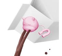 Tktouci 1 Trozo De Bloqueo De Botella De Leche | Dispensador De Botella De Silicona | Cubierta Parpadeante De Leche | Para Casa, Cocina, Coche, Vacaciones De Campamento 5.5x3.5x4.5 Cm