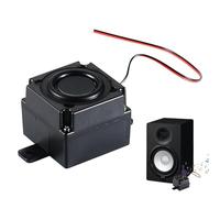 Tktouci Altavoz pequeño, transductor de altavoz de resonancia de sonido claro | Dispositivo de audio, transductor táctil, antivibración, subwoofer pequeño para salas de estar, dormitorios, oficinas