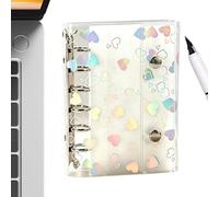 Tktouci Fundas archivador - Protector Universal para Fundas PVC - Cubierta para Cuaderno, Carpeta, Planificador y Agenda - para Diario de Viaje, Desplazamientos, Viajes de Negocios, Oficina y Trabajo