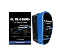 Tktouci Limpiador De Película De Para Cristales De Coche | Aplicador Manual de 150ml con Dispositivo Portátil | Cepillo Manual Para Parabrisas De Película | Para Automóviles, Elimina Manchas, Mejora