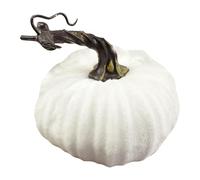 Tktouci Mini Calabazas de Terciopelo | Decoración Colorida de la de Calabaza de Espuma sintética - Hecho a Mano para Halloween, de otoño, Vegetales, Calabazas Artificiales de