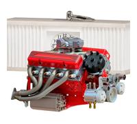 Tktouci Motores De Modelismo, Modelo De Motor V8 De Metal Decorativo, Juguetes Educativos Para Adolescentes Y Adultos Aprendizaje En Casa Regalo Para Coleccionistas