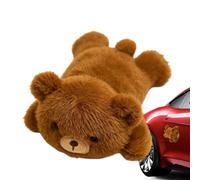Tktouci Pequeños Animales De Peluche Magnéticos - Decoración para Salpicadero de Vehículo | Adhesivo Magnético para Pizarra Blanca | Propietarios Inquilinos Conductores Apartamento Oficina Garaje