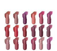 Tktouci Set de Barras de Labios - 18 Colores en Forma de Píldora de Larga Duración,Set de Labiales - para Vacaciones Cumpleaños Promoción Escuela Universidad Boda Cita