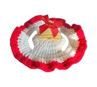Tktouci Sombrero de Papá Noel para perro, suave y lindo gorro de Papá Noel para mascotas con agujeros para las orejas, sombrero de invierno para perro, para fiestas, exteriores, días nocturnos
