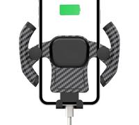 Tktouci Soporte para Teléfono En Rejilla De Aire Acondicionado | Base Retráctil para Ventilación De Automóvil | Soporte para Automóvil Camioneta Furgoneta Pickup