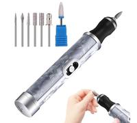 Tktouci Taladro de uñas - Lijadora de uñas para Gruesas | Molinillo de para Humanos, Taladro de para moler, enfermería, pelado, Pulido, Herramientas de acrílicas