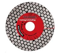 TKUONE Disco de corte diamante 115 mm/125 mm diámetro for baldosas cerámica, porcelana y mármol. Hoja sierra circular for cortar piedra amolar