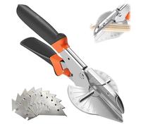 Tkxjry Cortador De Inglete Multiángulo De 45°-135°, Tijera Ingletadora, Tijeras De Inglete Multiángulo De Precisión, Tijeras Ingletadoras Para Cortar Madera, Plástico, Herramienta De Corte Ajustable