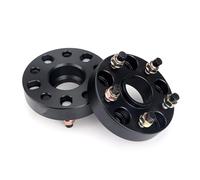 Tkxvcejv 2 Piezas para Nissan 350Z/370Z para GTR para Maxima para Altima para Fuga para Leaf para Maxima para Bluebird Adaptador Espaciador Rueda Separadores De Ruedas(2X 22mm Black)